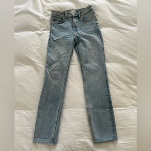 Zara high rise skinny jeans